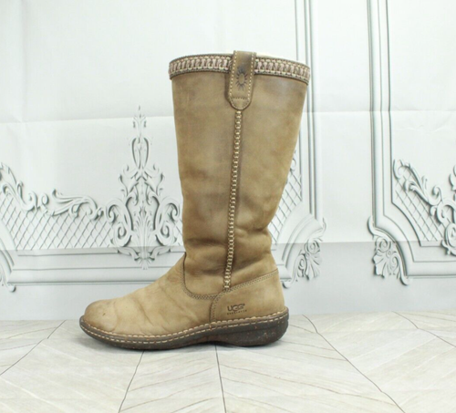 UGG Women's Swell Tall Tan Nubuck 