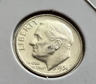 1956 SILVER ROOSEVELT DIME BRILLIANT UNCIRCULATED COIN