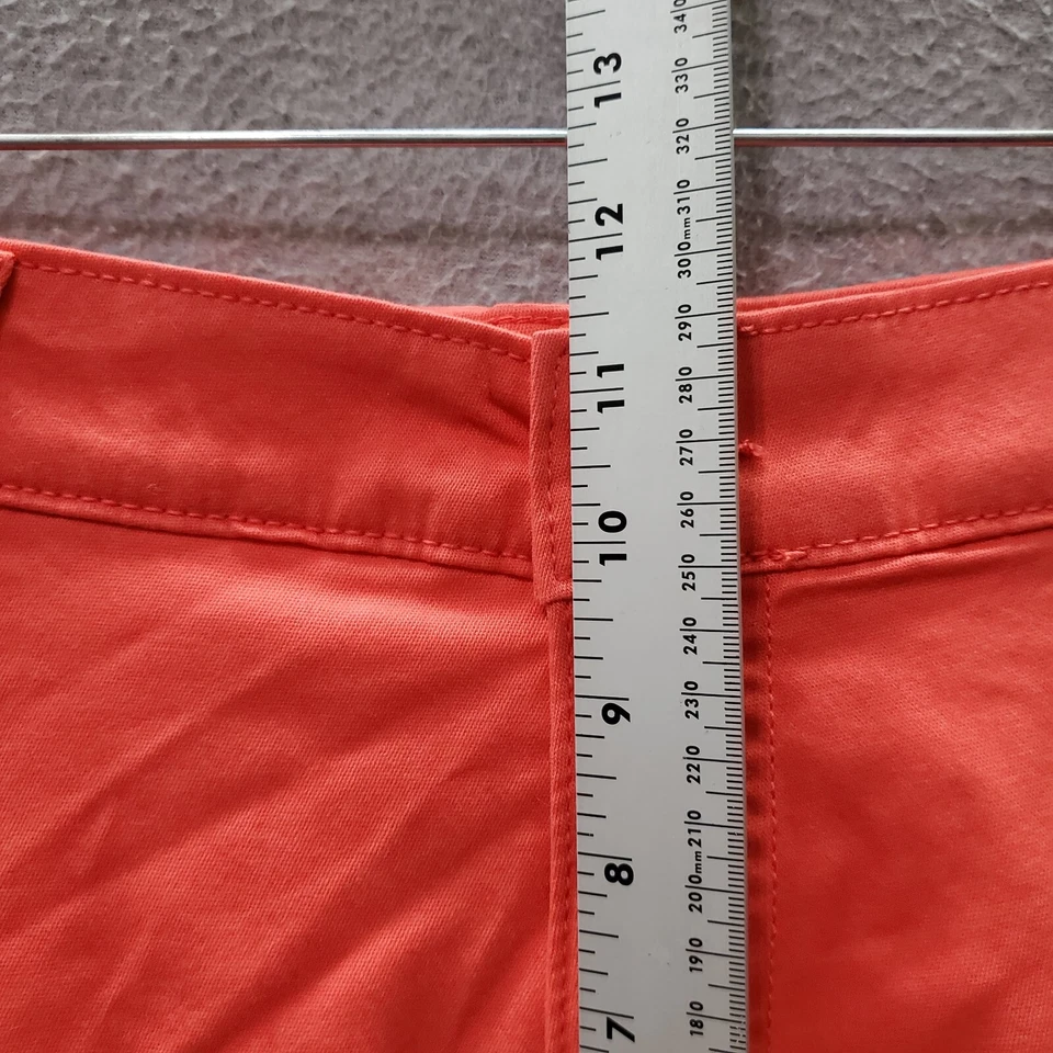 Pantalones Cortos para Mujer St John Bay 14 Coral Capri tiro Medio Secretamente Delgados 19" Entrepierna Nuevos con Etiquetas Foto 4 de 4