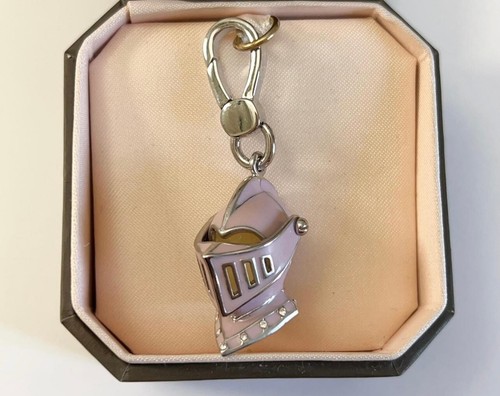 2008 JUICY COUTURE "KNIGHT HELMET" Charm w/BOX #YJRU2482