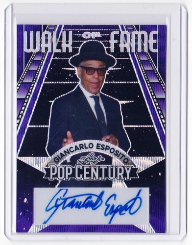 Giancarlo Esposito 2023 Pop Century Autograph Card # 1/1 !! Auto Breaking Bad