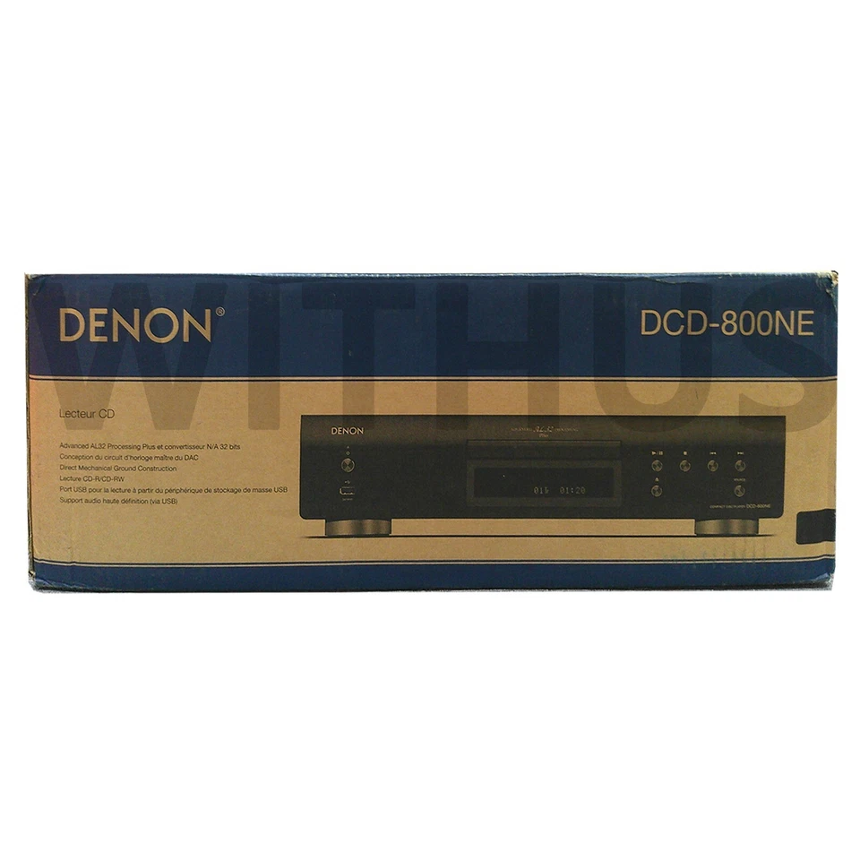 Denon DCD-800NE CD Player Black AC 220V / 60Hz Only - Tracking - Image 2 of 2