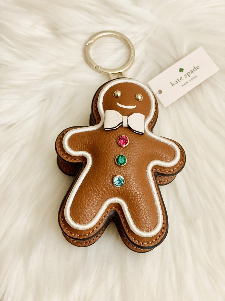 Kate Spade New York ジンジャーブレッドマン キーホルダー kate spade new york Gingerbread Women's Key Chain | eBay