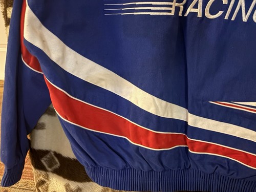 Jeremy Mayfield Mobil 1 Racing NASCAR Jacket Size Adult XL by Track Gear - Picture 6 of 17
