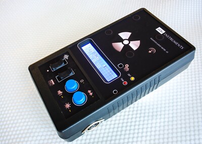 Black color geiger counter dosimeter without tube with USB iR Arduino IDE compat