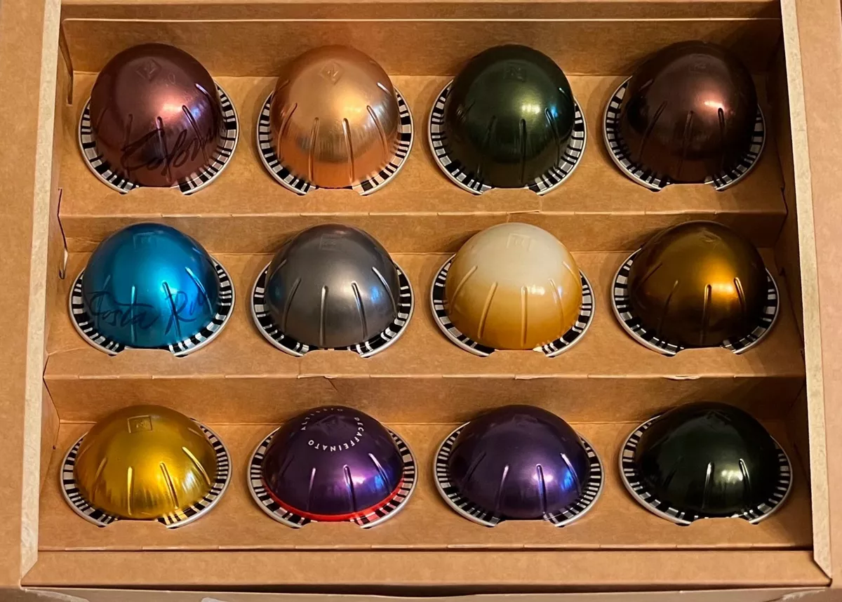 Nespresso Vertuo Vertuoline Variety Sampler - 12-Pack Capsule PODs