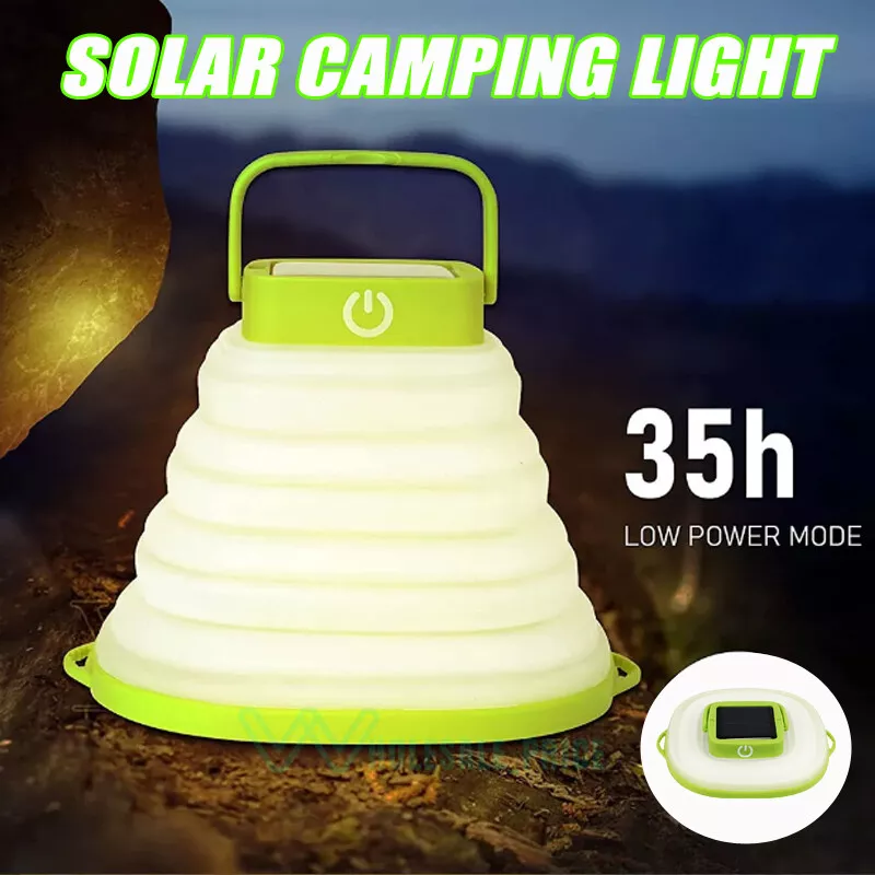 Portable Solar Camping Lantern Light for Outdoors