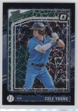 2024 Donruss Optic Rated Prospects Black Velocity Prizm 21/39 Cole Young 0c3