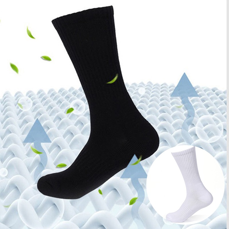 SAOLA Calze uomo sportive da lavoro ricche spesse 5 paia misura libera suola ammortizzata cotone caldo