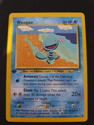 Wooper 82/111 Neo Genesis Regular