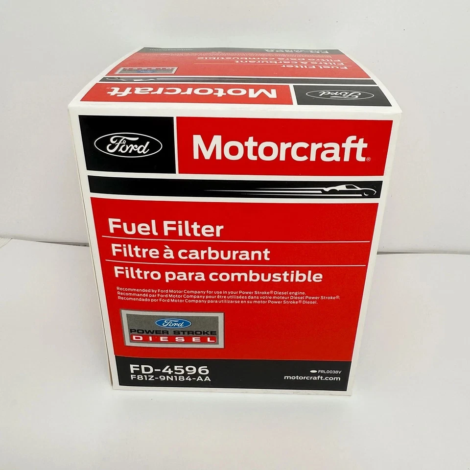 Filtro de combustible Motorcraft FD-4596 para separador de combustible de agua PowerStroke diésel de 7,3 L Foto 3 de 4