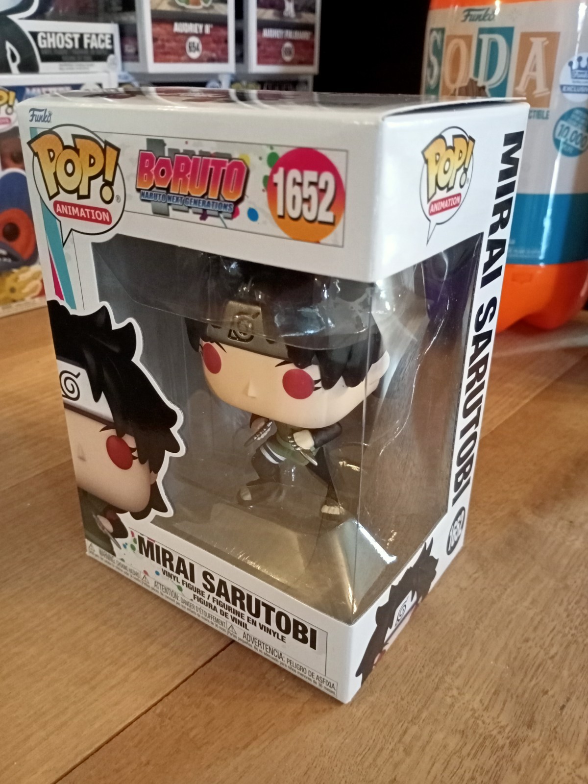 Boruto: Naruto Next Generations - Mirai Sarutobi - Funko Pop! Vinyl #1652 *BNIB*