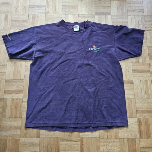Mackintosh, RARE Vintage 90s Apple Macintosh "Power Beyond Speed" Embroidered T-Shirt ONEITA