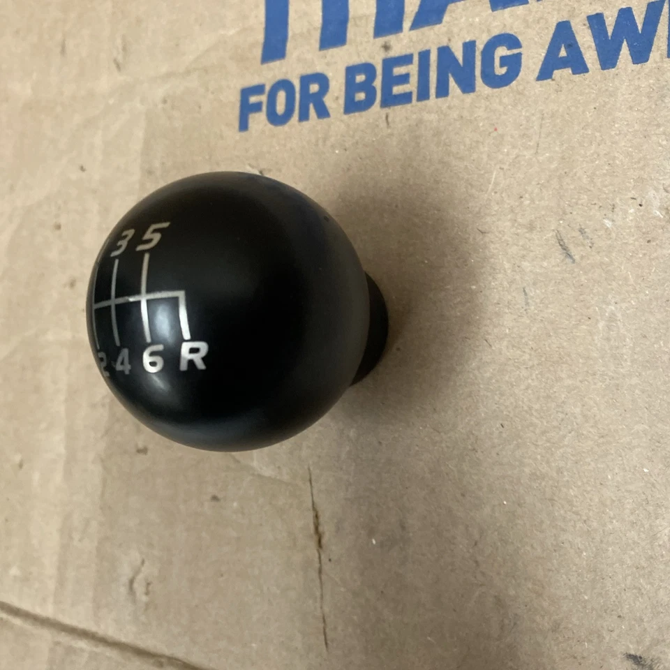 2008 - 2014 Subaru Impreza WRX STI botão de câmbio transmissão manual B158 - Imagem 2 de 4