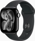 Apple Watch Series 11 GPS 46mm Aluminum Jet Black Sport Band Black S/M