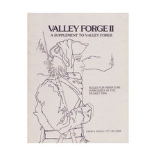 David Wesely Historical Mini Rules Valley Forge II VG 