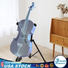 Adjustable Foldable Cello/Bass Instrument Stand Black US