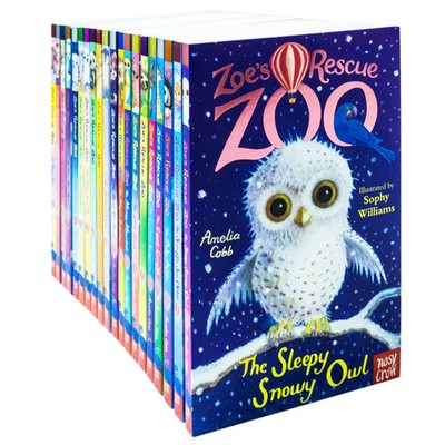 Zoes Rescue Zoo Collection 20 Book Set Collection By Amelia Cobb NEW