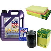 Inspektionspaket 5L Liqui Moly 5W-40 FüR VW Golf IV 1.6 2.0 1.8 T New Beetle