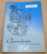 Mercedes 170 V VA S D DA Vergaser Diesel W136 Motor OM636 Reparaturanleitung B21