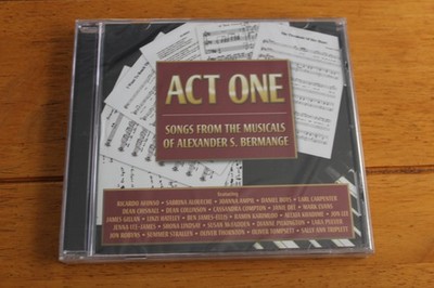 Alexander S Bermange CD Act One Songs From The Musicals Cast Recording NEW