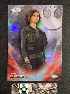 2025 Topps Chrome Star Wars COSTCO EXCLUSIVE #ce-30 Jyn Erso
