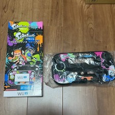 Hori Splatoon Hard Protector Case for Nintendo Wii U GamePad Controller Black