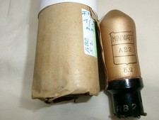 TSF RADIO LAMPE Double Diode type AB2 AB-2 TAB2 = TB2 = WE36 TUBE NOS TESTED °=