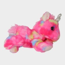 Aurora Vibrant Bright Fancies 7" Jellyroll Unicorn Stuffed Animal Toy