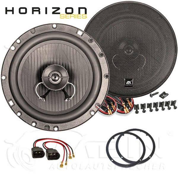 ESX Auto Lautsprecher FüR VW Sharan II Ab 2010 Heck TüR Hinten 2-Wege 180W #AN9E-image
