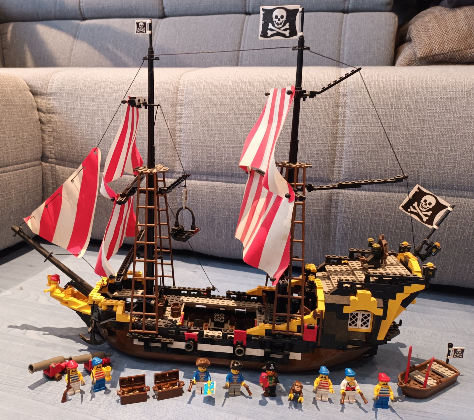 Lego 6285 - Black Seas Barracuda - Piratenschiff Piraten 90er