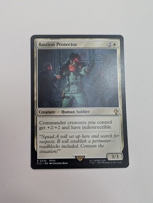 MTG - Bastion Protector - Commander: Final Fantasy NM/M Condition