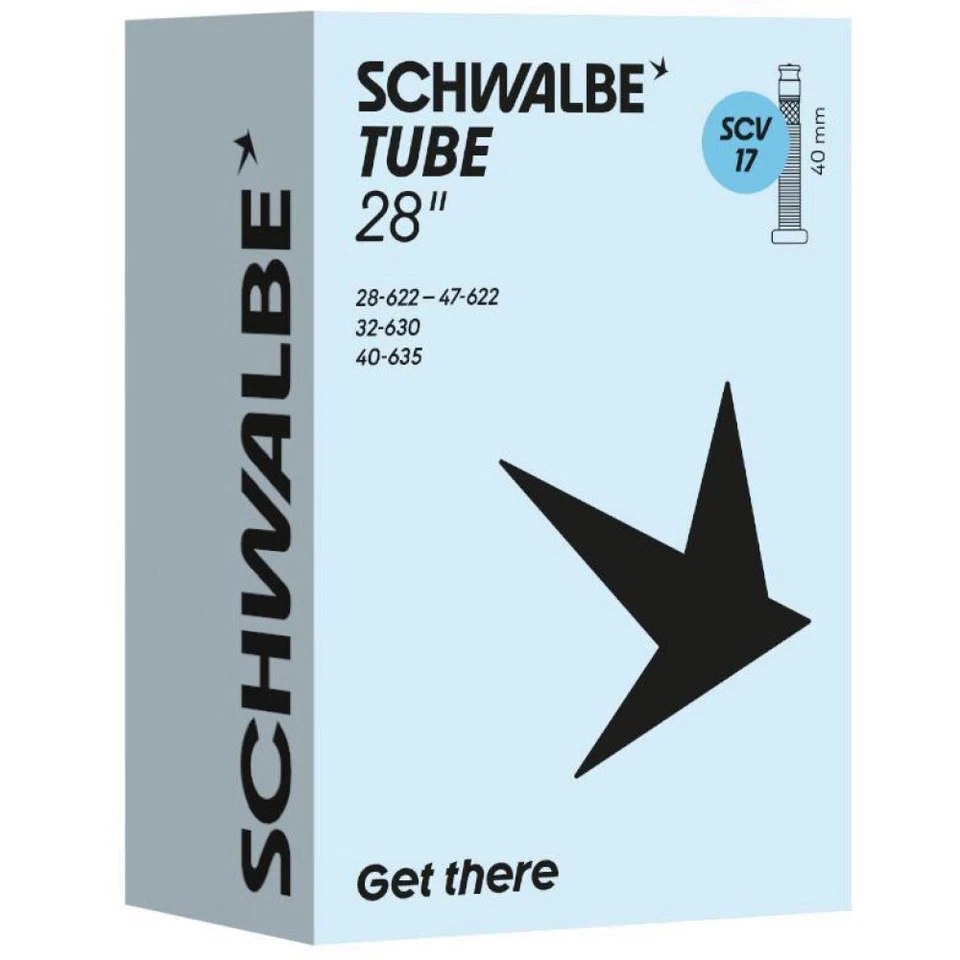 Schwalbe Schlauch Nr. 17 27/28x1.10-1.75" 28/47-622/635 SCV 40mm SV17 Clik Valve