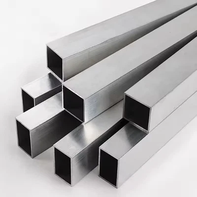 Aluminium Rechteckrohr Hohlpofil Aluprofil Alu Vierkantrohr Square Ø 8mm to 50mm - Bild 1 von 4