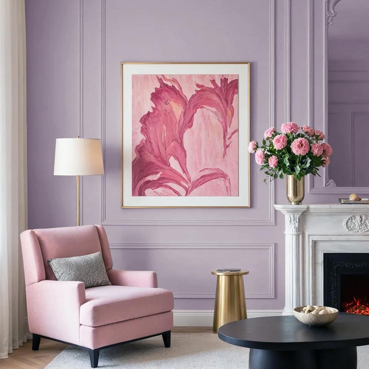 118x17.7 Purple Wallpaper Solid Color Peel and Stick Wallpaper Purple Contact Paper Solid Color Self-Adhesive Removable Wall Paper for Wall Furniture Cabinet Covering Vinyl Rolls