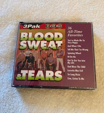 Blood Sweat  Tears "36 All-Time Favorites" 3 CD Set Like New