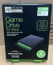 NEW SEALED Seagate Game Drive for Xbox 2TB External USB 3.2 Gen 1 FAST SHIPPING