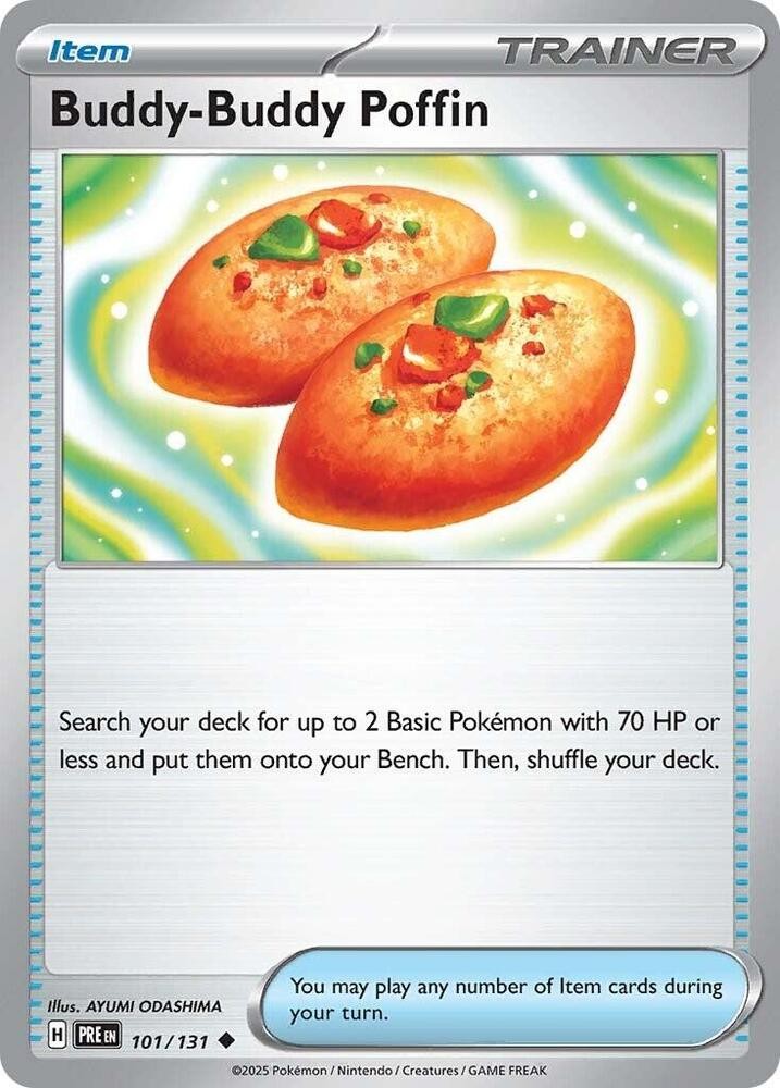Buddy-Buddy Poffin 101/131 SV: Prismatic Evolutions NM