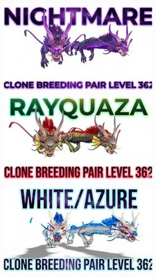 Ark Ascended Aureliax Top Stats Clone Breeding Pair Pve Official PC/XBOX/PS5
