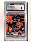 2022 UD Heroic Inspirations BEN STELTER CONNOR McDAVID CGC 9 Mint Card# HERO BS