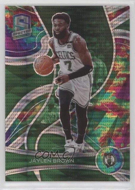 2021-22 Panini Spectra Celestial Prizm 48/99 Jaylen Brown #40 1j5e