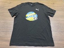 Manchester City Men  s Black EPL Soccer T-Shirt - Puma - Large - Man City