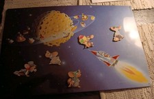 BLECHSCHILD MAGNETTAFEL♥️LUSTIG V.PATRICK HEINICKE🥰RARITÄT SAMMLER +7xMAGNETE👍