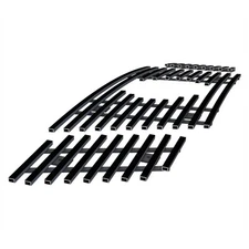 For 2009-2021 Nissan Frontier Upper Stainless Black Billet Grille Grill Insert