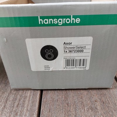 Axor ShowerSelect Thermostat rund für 2 Verbraucher Unterputz - Chrom - 36723000
