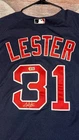 MLB Authentic Majestic Jon Lester Red Sox Jersey Autographed BECKETT WITNESS COA