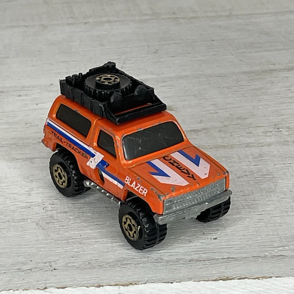 Vintage Matchbox 4x4 Chevy Blazer 1984 Mega-Blasters RARE - GC - Image 2 of 4