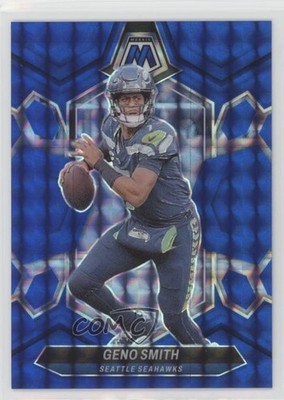 2024 Panini Mosaic Blue Mosaic Prizm 84/99 Geno Smith #197 19l7
