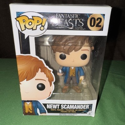 Funko Pop! Fantastic Beasts Newt Scamander with Egg #02 Vinyl Figure