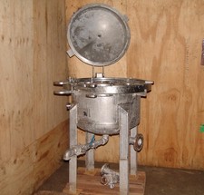 Stainless steel pressure filter housing basket strainer